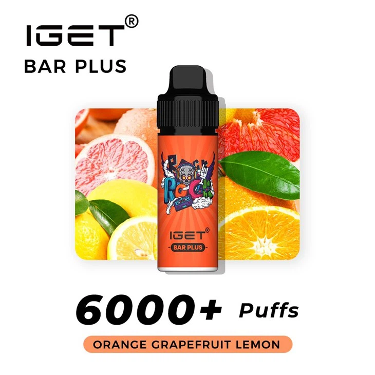 6000 Puffs Iget Bar Plus Disposable Vape Pen